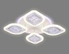 Миниатюра фото потолочная светодиодная люстра ambrella light ice fa280 | 220svet.ru