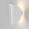 Миниатюра фото уличный настенный светодиодный светильник elektrostandard taco 1632 techno led белый 4690389167249 | 220svet.ru