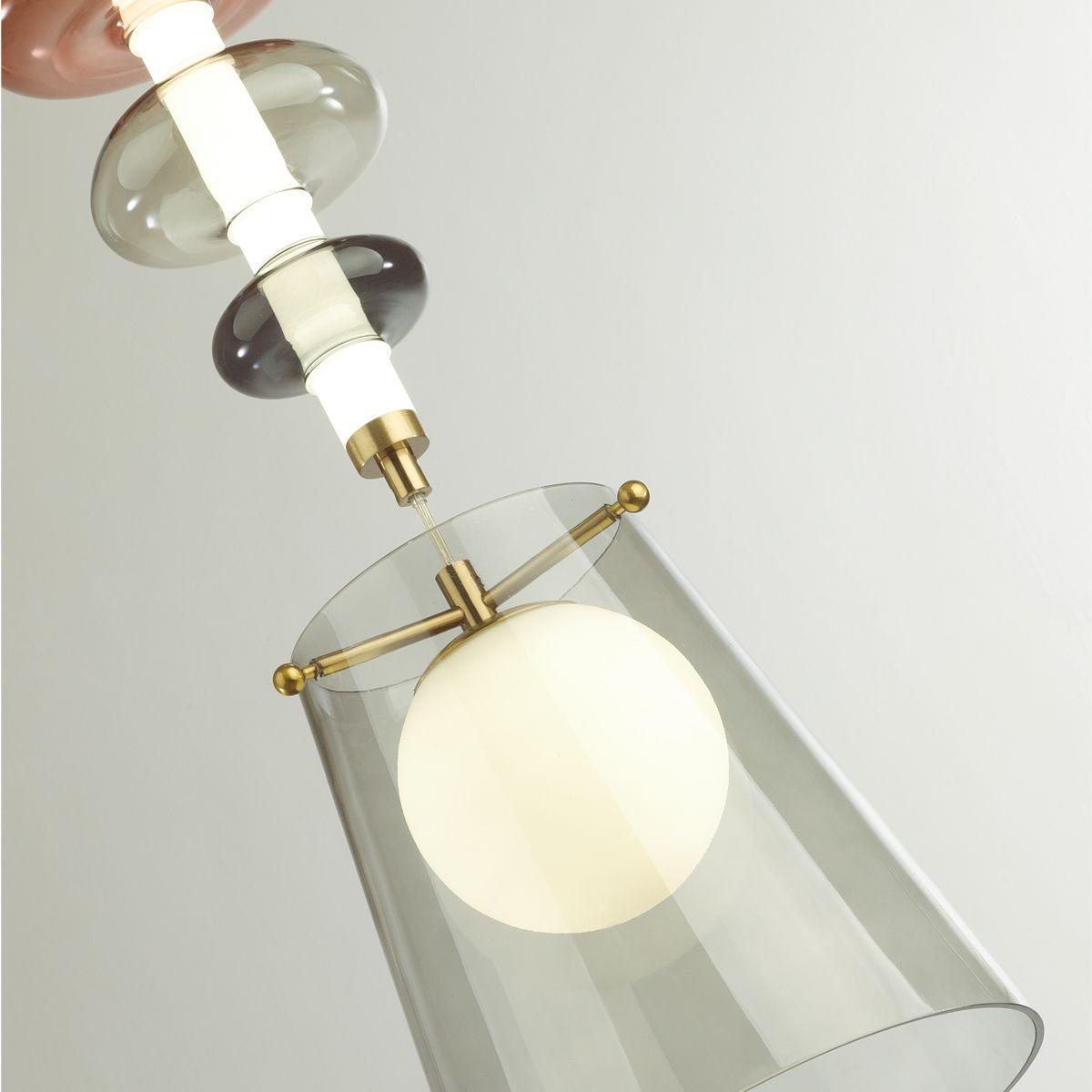 фото подвесной светодиодный светильник odeon light exclusive amore 5411/18lb | 220svet.ru