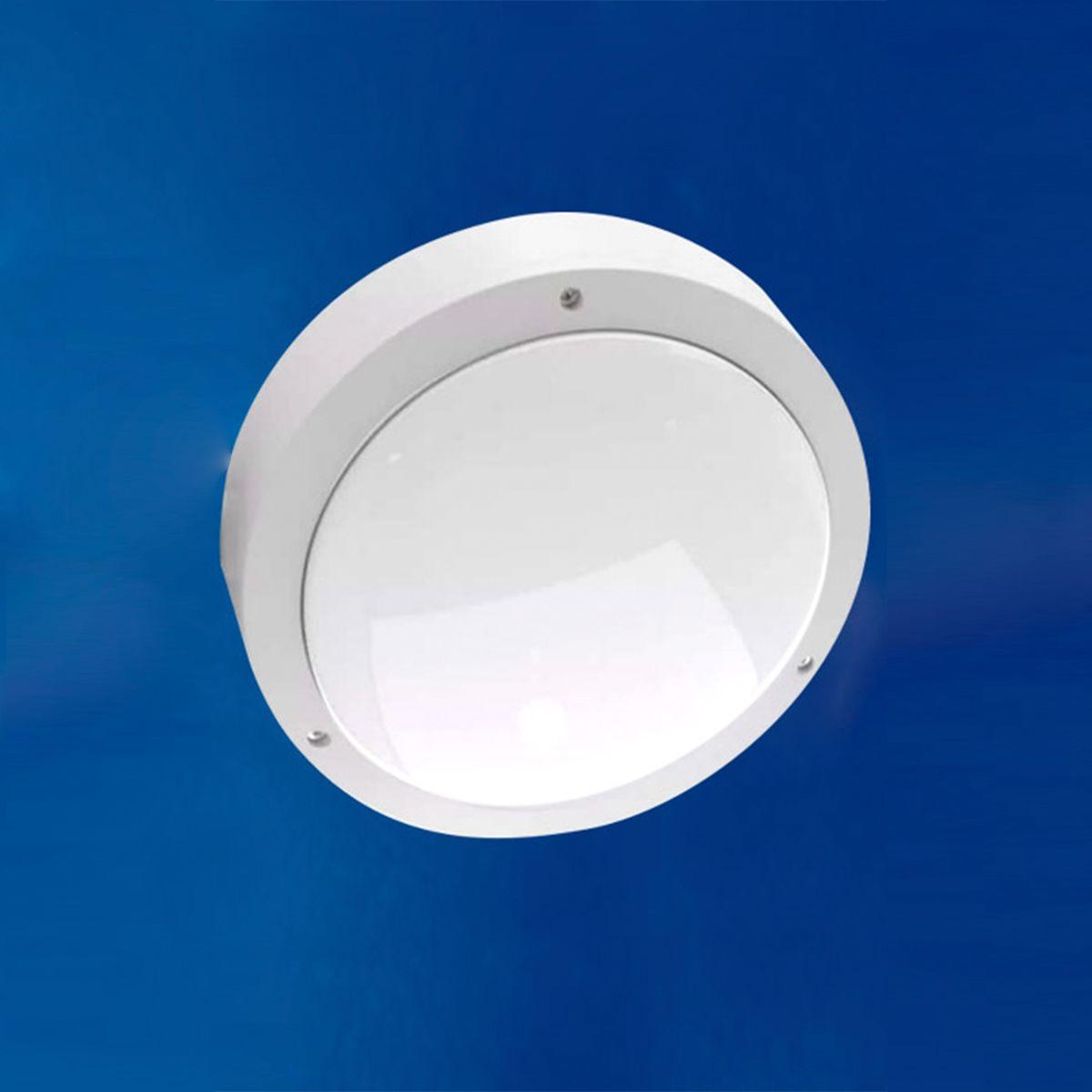 фото потолочный светодиодный светильник uniel ulw-k13a 10w/4000k ip65 white ul-00011755 | 220svet.ru