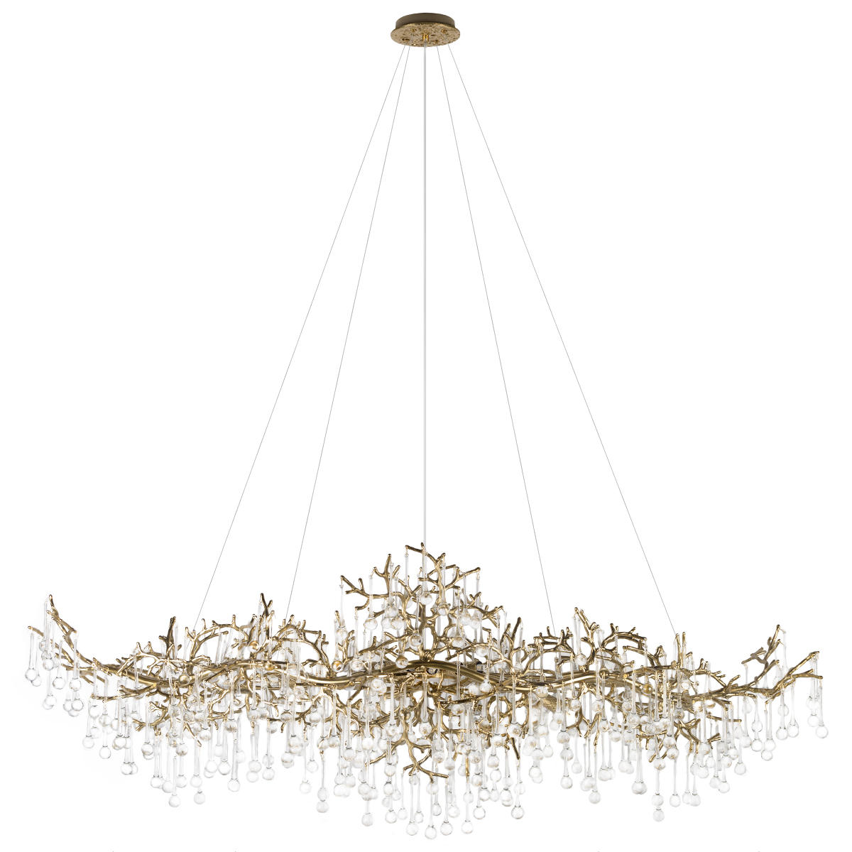 фото подвесная люстра loft it coral 10351/1500l ab | 220svet.ru