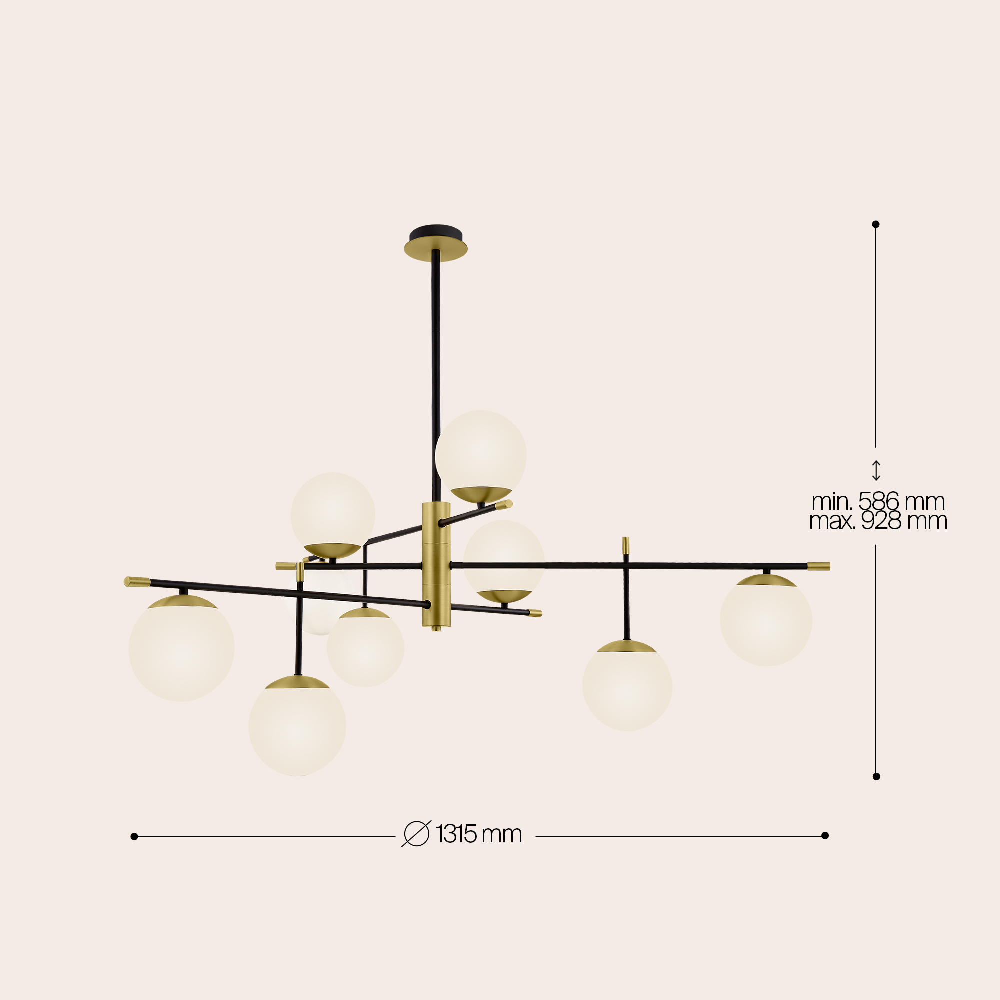 фото подвесная люстра maytoni nostalgia mod048pl-09g | 220svet.ru
