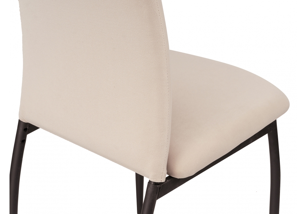 фото стул woodville tod beige / black 15276 | 220svet.ru