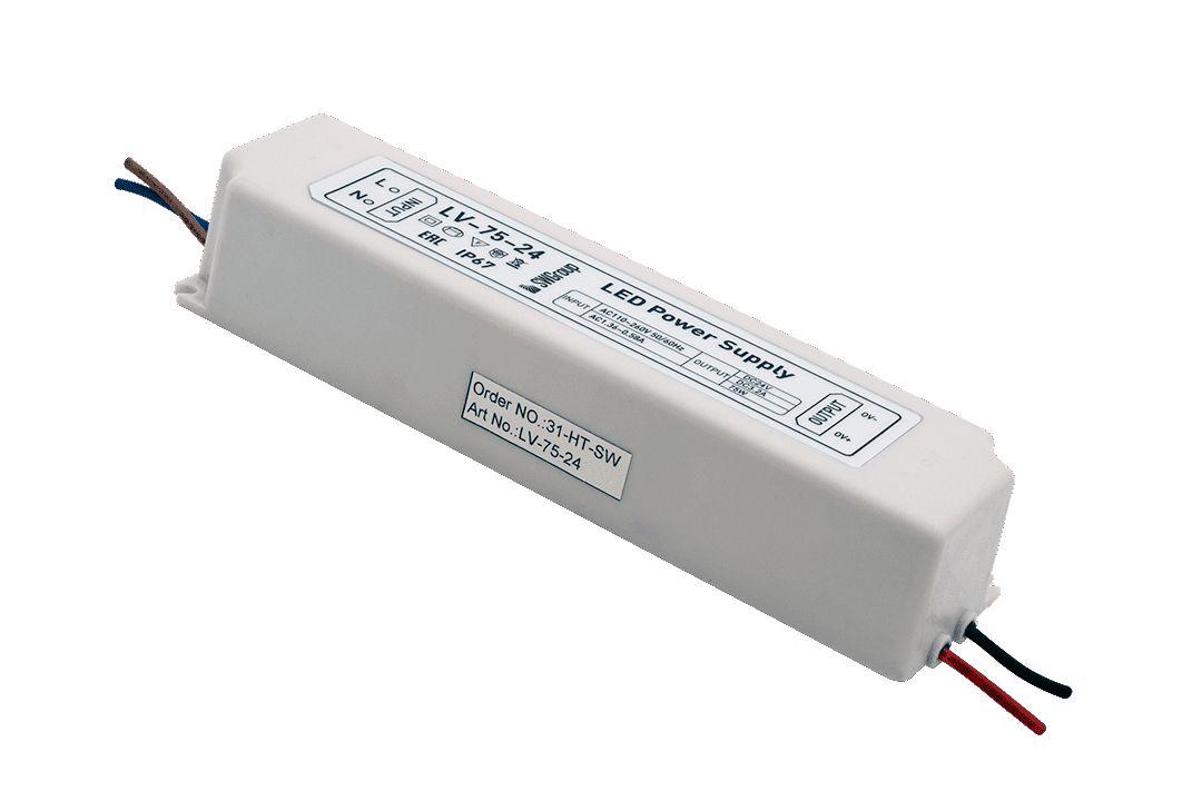 фото блок питания swg 24v 75w ip67 3,1a lv-75-24 000271 | 220svet.ru