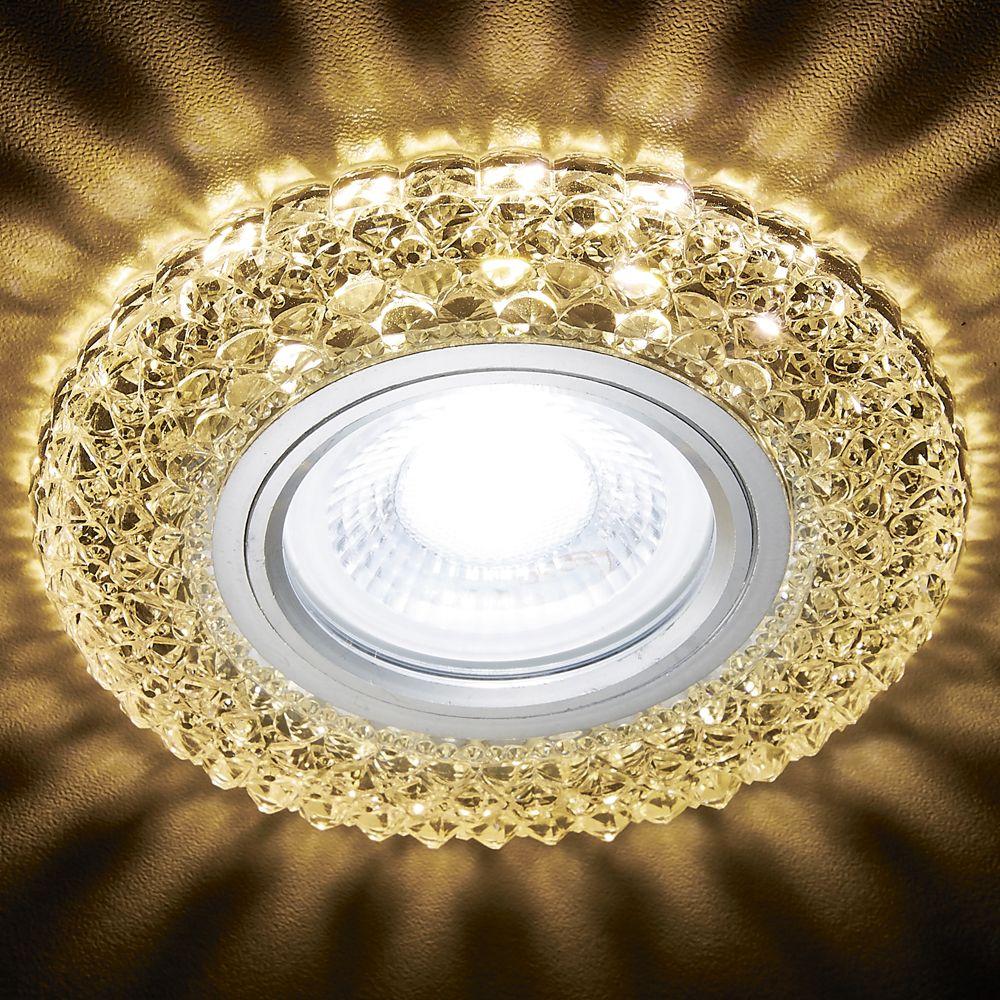 фото встраиваемый светодиодный светильник ambrella light led s291 ch/w | 220svet.ru