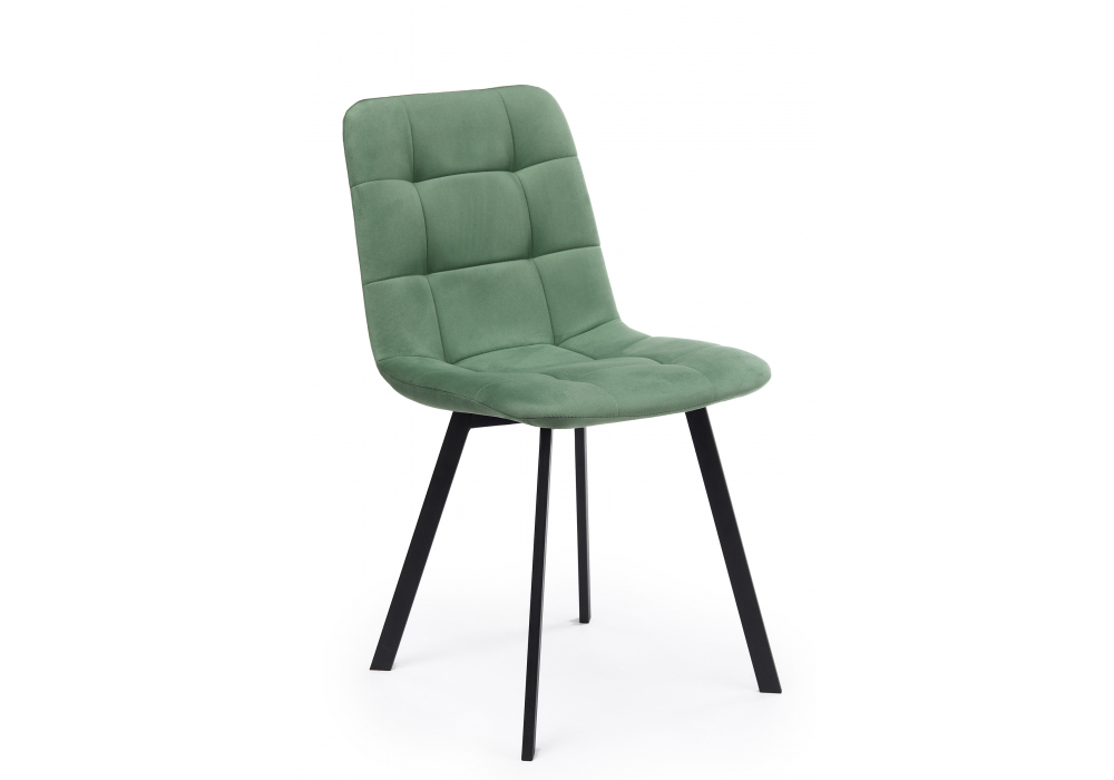 фото стул на металлокаркасе woodville чилли фисташковый / черный 631638 | 220svet.ru