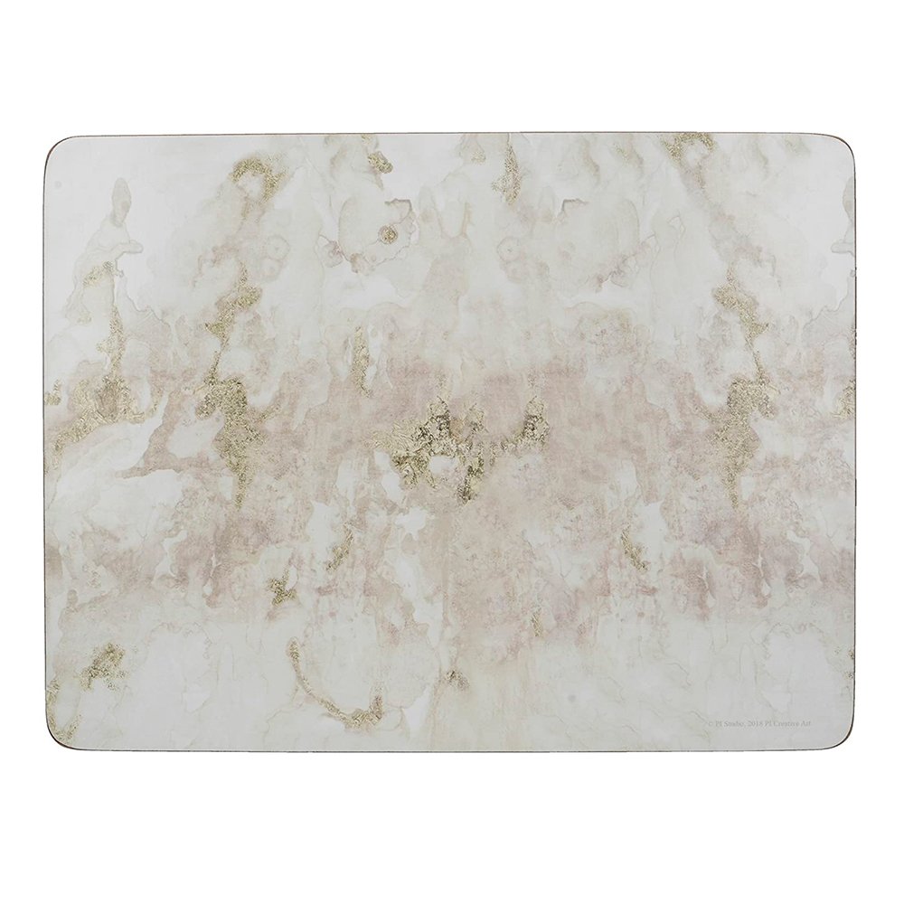 фото набор из 6 подставок grey marble 23x30 creative tops | 220svet.ru