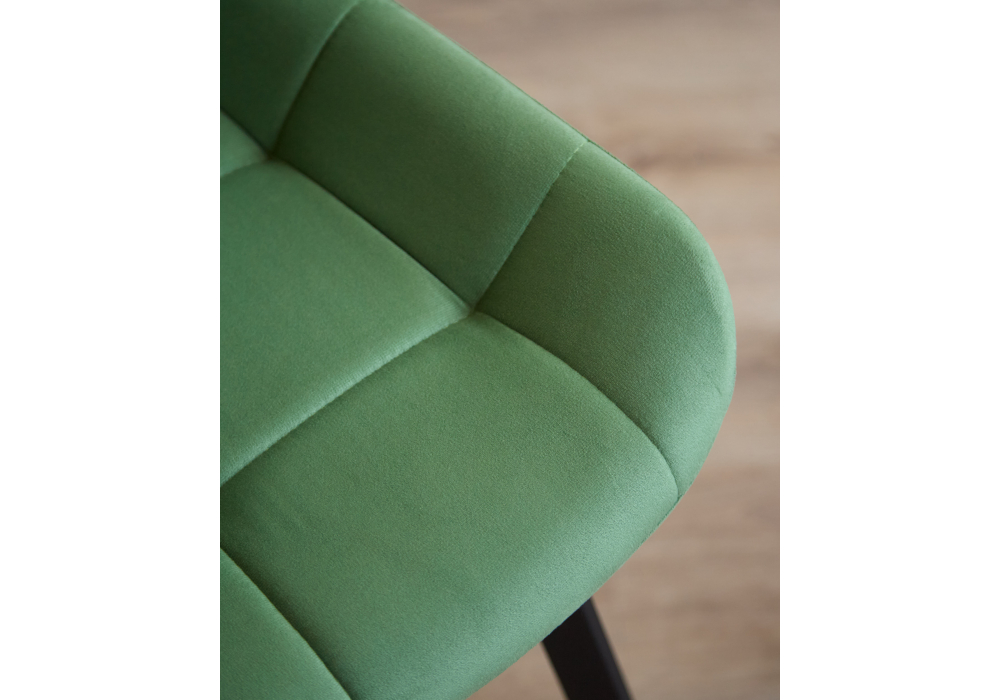 фото стул вращающийся на металлокаркасе woodville челси 360 п фисташковый (zd 651) / черный 632507 | 220svet.ru