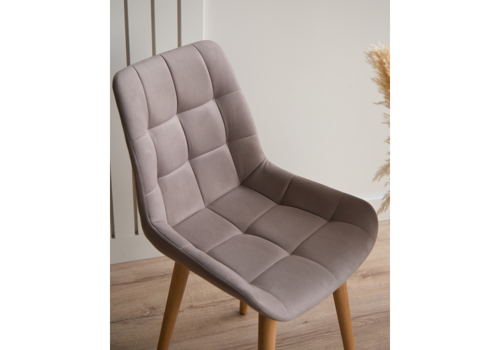 фото стул деревянный woodville челси латте (zd 290) / светлое дерево 632483 | 220svet.ru