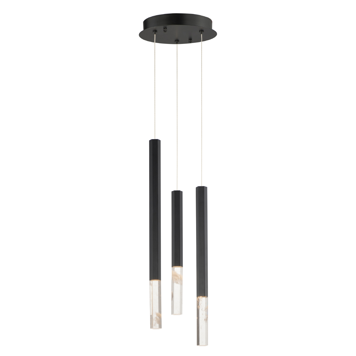 фото подвесной светильник светодиодный delight collection vita 3a matt black | 220svet.ru