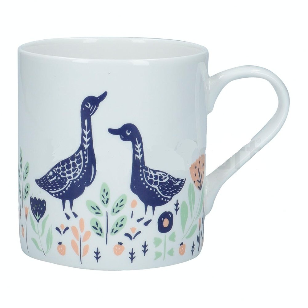 фото кружка woodcut goose kitchen craft | 220svet.ru