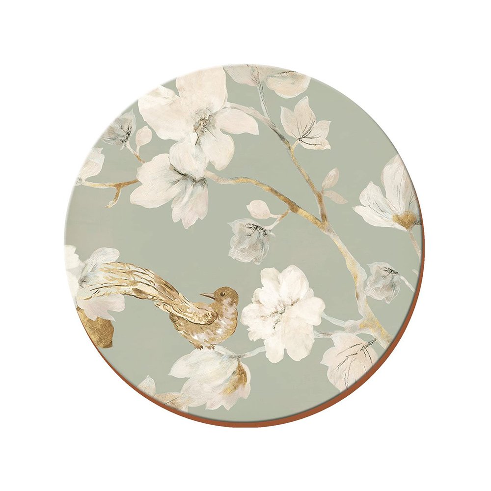 фото набор из 4 подставок duck egg floral 29х29 creative tops | 220svet.ru