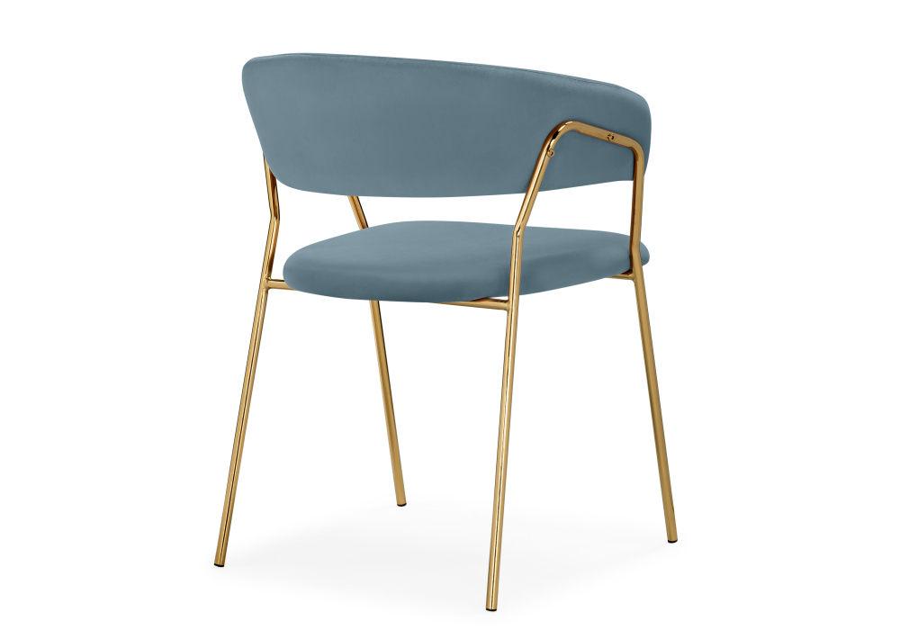 фото стул woodville kamelia 1 light blue /gold 15473 | 220svet.ru