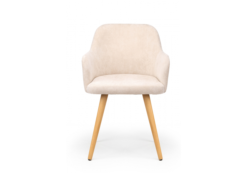 фото стул деревянный woodville инфини латте (ocean 003) / светлое дерево 631761 | 220svet.ru