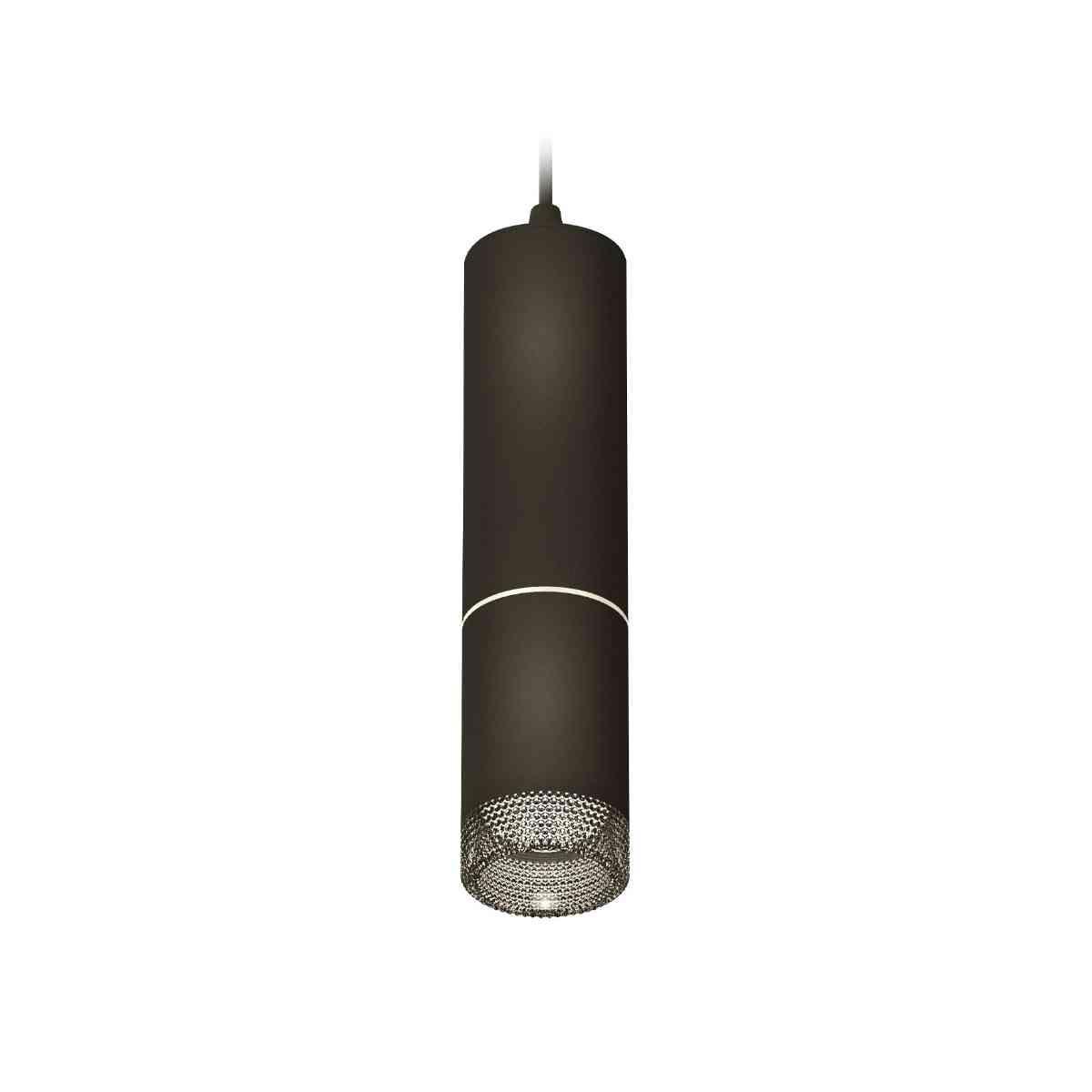 фото комплект подвесного светильника ambrella light techno spot xp6313010 sbk/bk черный песок/тонированный (a2302, c6343, a2060, c6313, n6151) | 220svet.ru