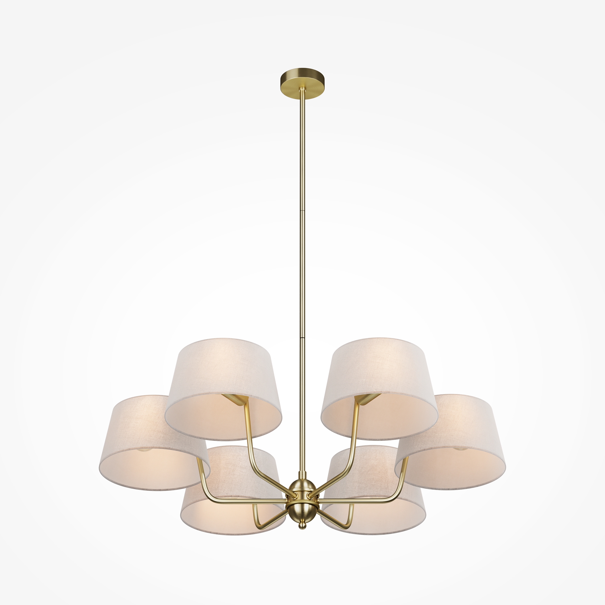 фото потолочная люстра на штанге maytoni modesto mod360pl-06bs | 220svet.ru