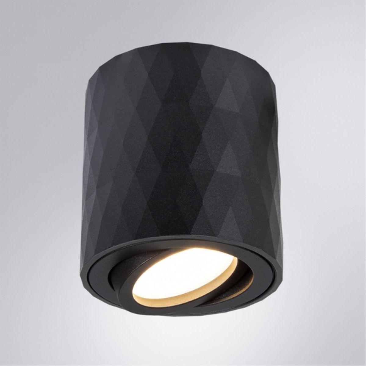 фото потолочный светильник arte lamp fang a5559pl-1bk | 220svet.ru
