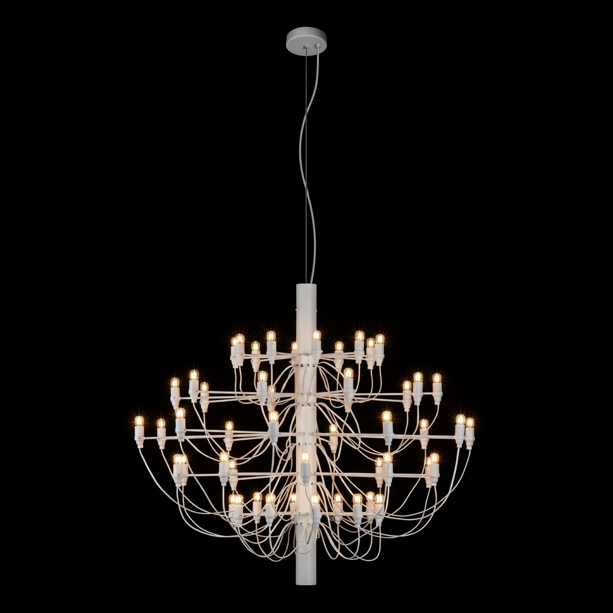 фото подвесная люстра loft it gino 10196/1000 white | 220svet.ru