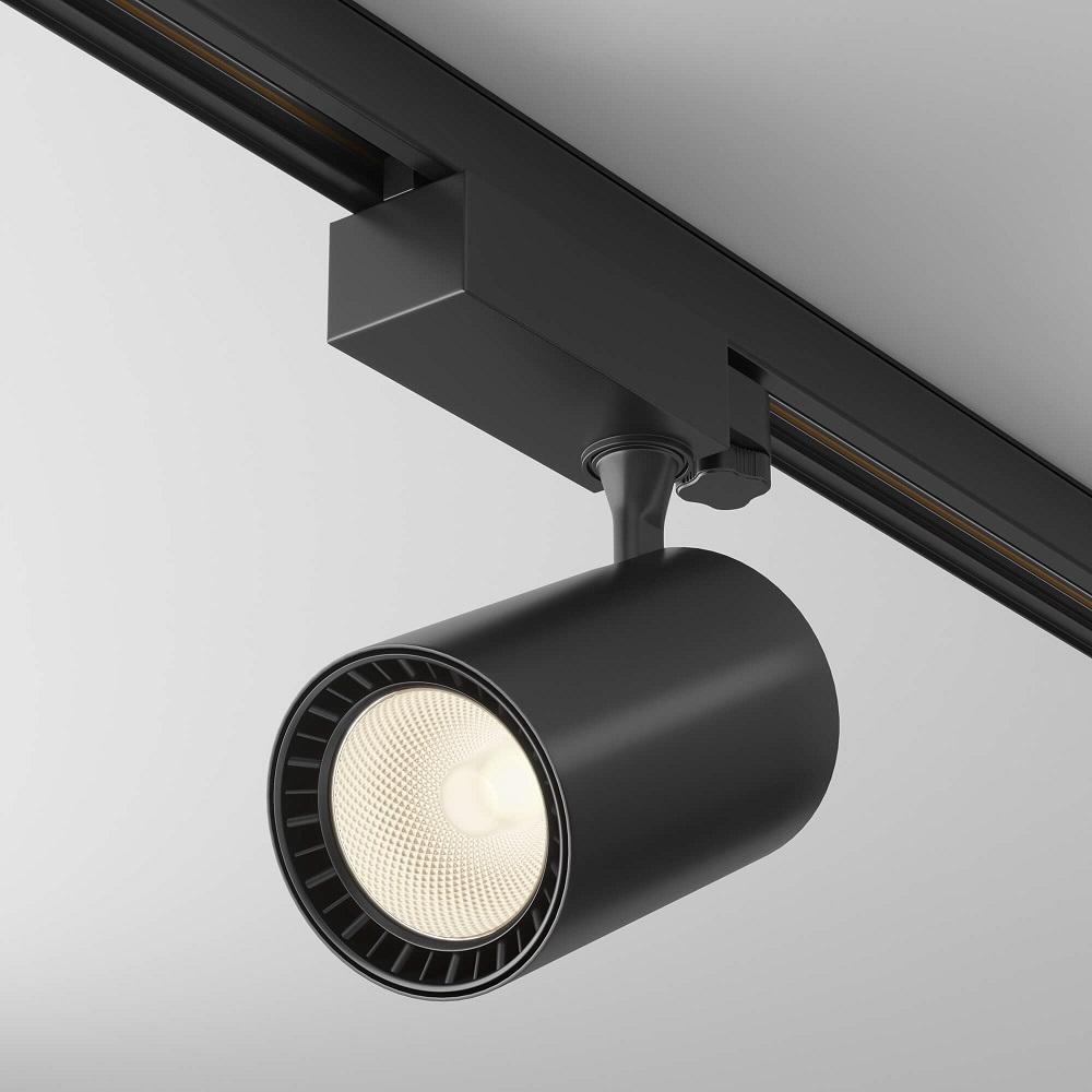 фото трековый светильник maytoni technical vuoro tr029-3-20w3k-s-b | 220svet.ru