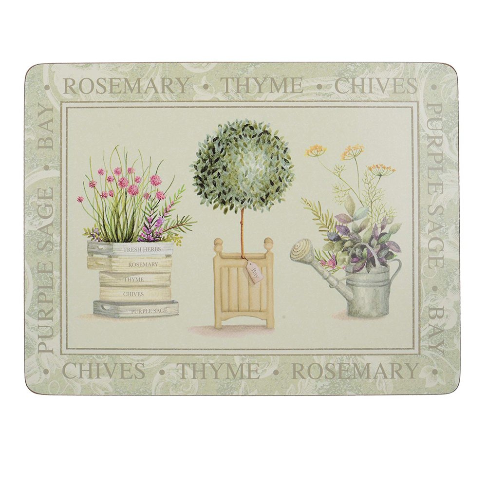 фото набор из 4 подставок topiary 40x29 creative tops | 220svet.ru