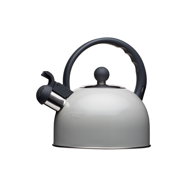 фото чайник со свистком, 1,3 л grey living nostalgia kitchen craft | 220svet.ru