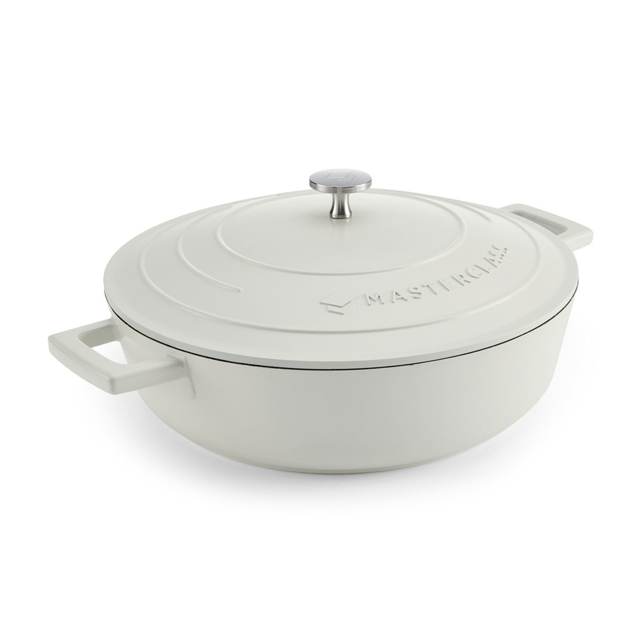 фото неглубокая форма для запекания cream 4 л mc kitchen craft | 220svet.ru