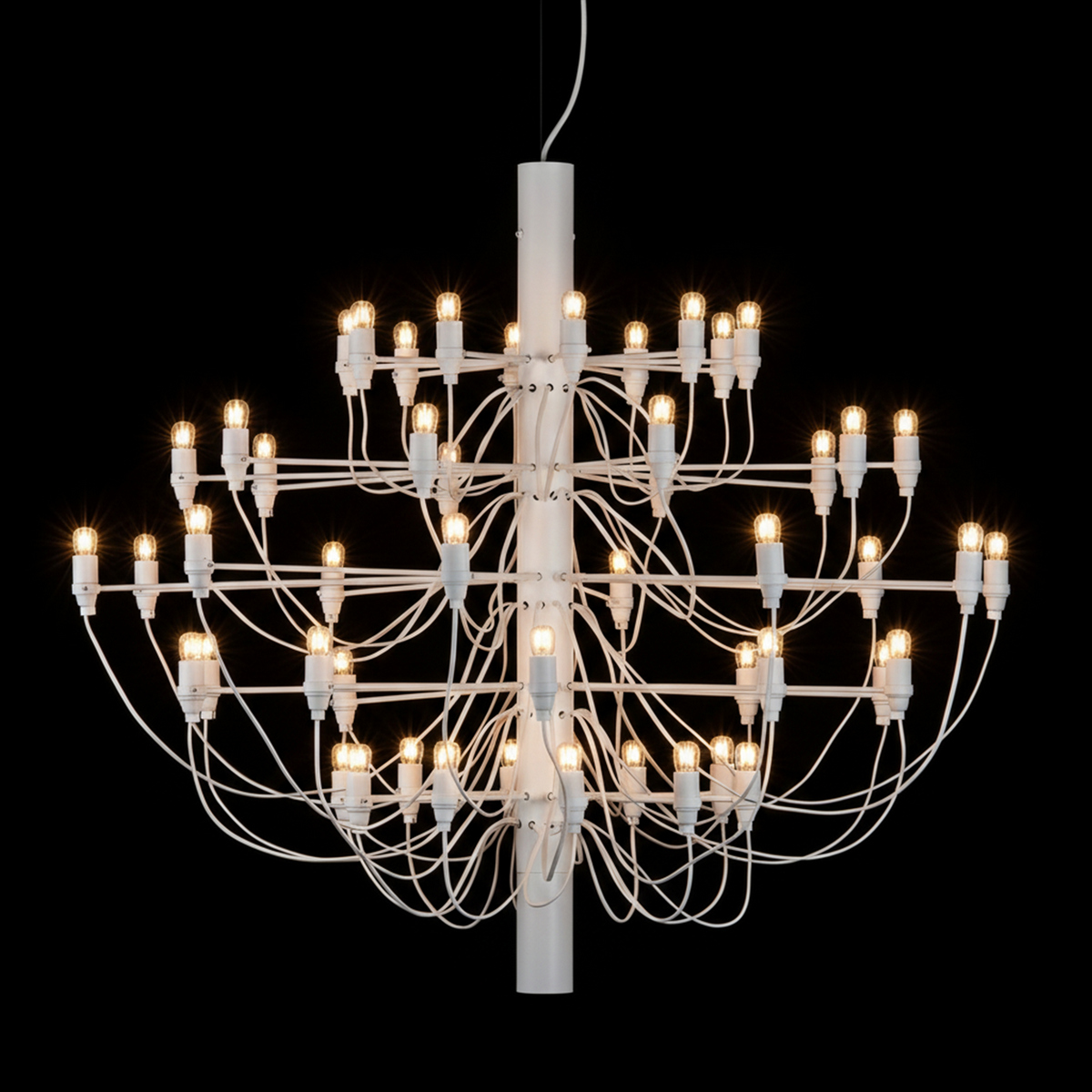 фото подвесная люстра loft it gino 10196/1000 white | 220svet.ru