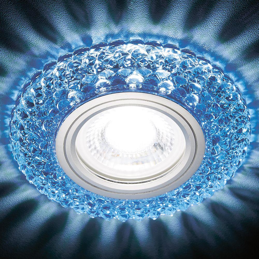 фото встраиваемый светодиодный светильник ambrella light led s291 bl | 220svet.ru