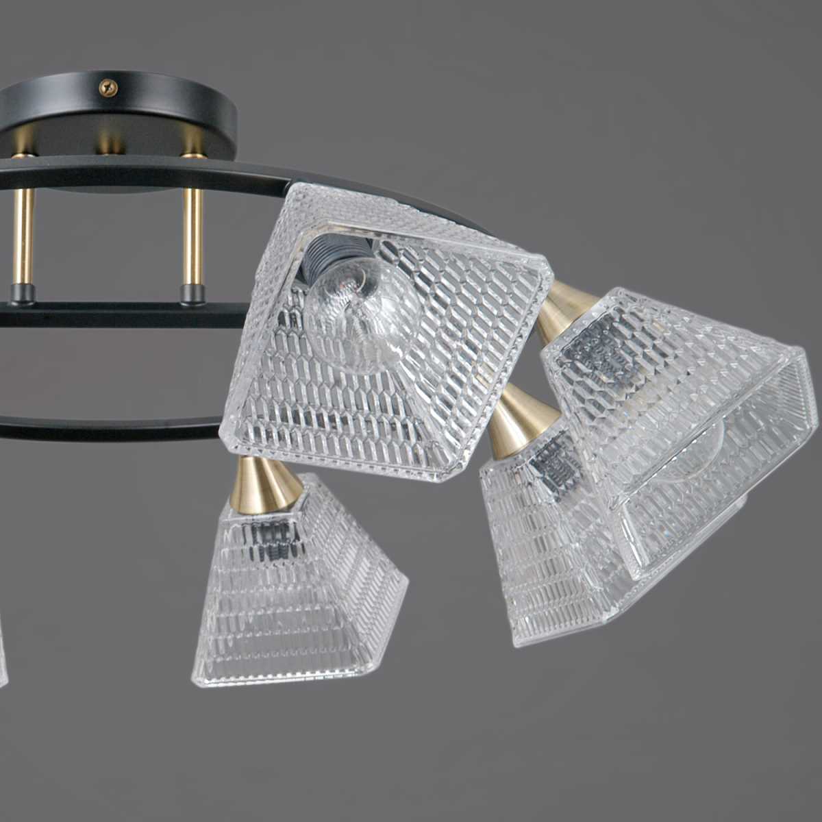 фото люстра illumico il0850-8csq-25bkab elite | 220svet.ru