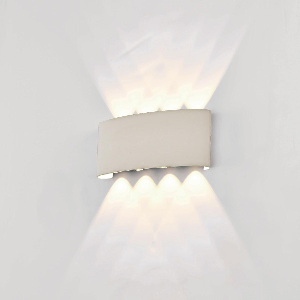 фото уличный настенный светодиодный светильник mantra arcs 7814 | 220svet.ru