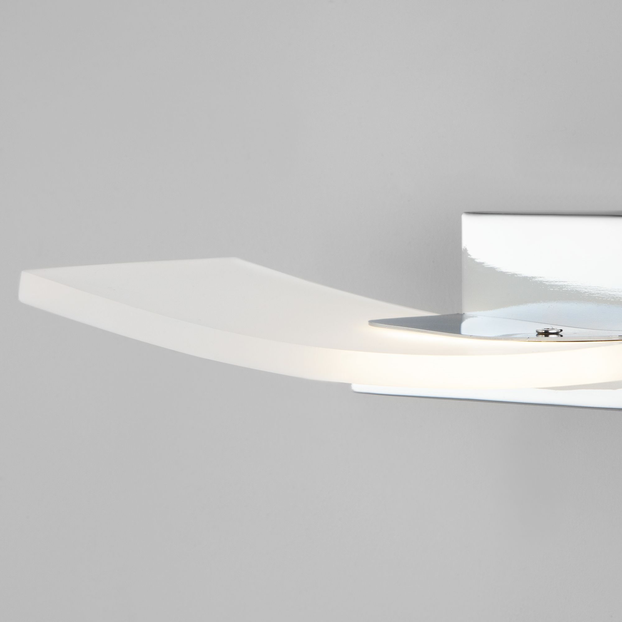 фото настенный светодиодный светильник eurosvet share 40152/1 led хром | 220svet.ru