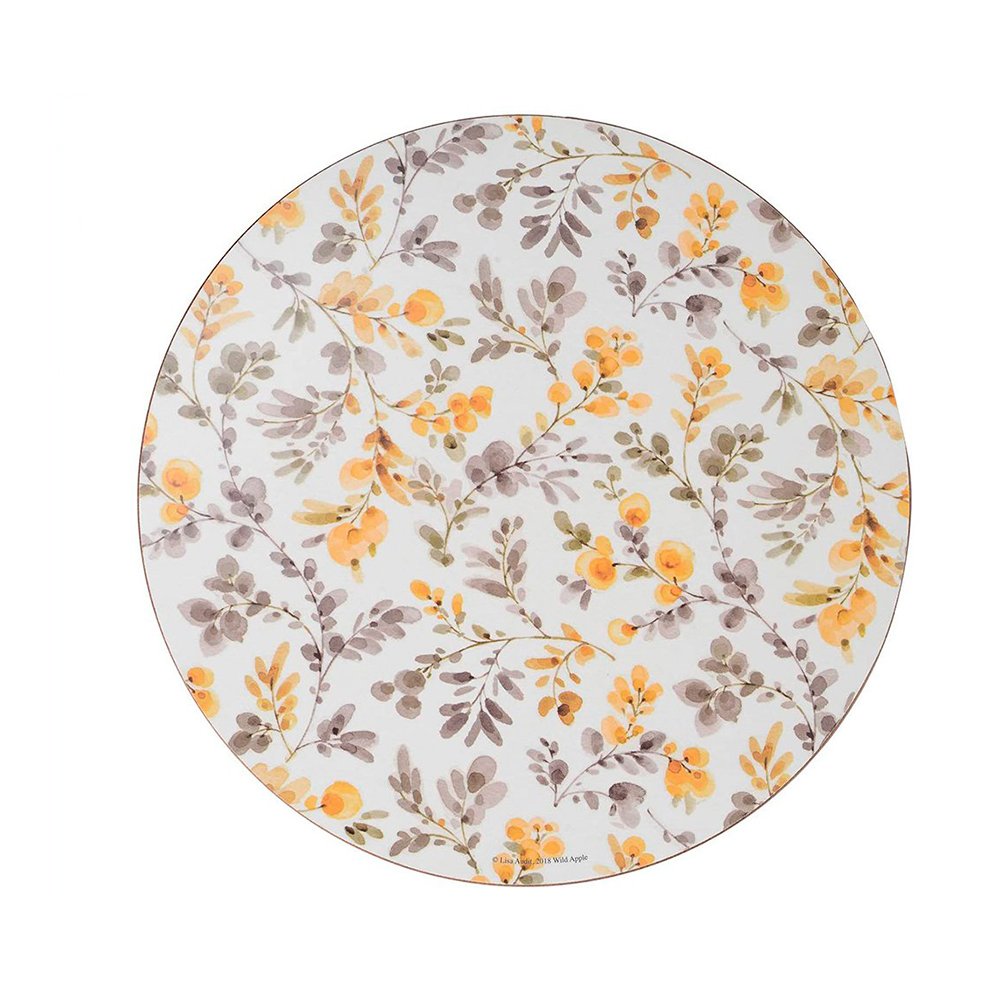 фото набор из 4 подставок fields of gold 29х29 creative tops | 220svet.ru
