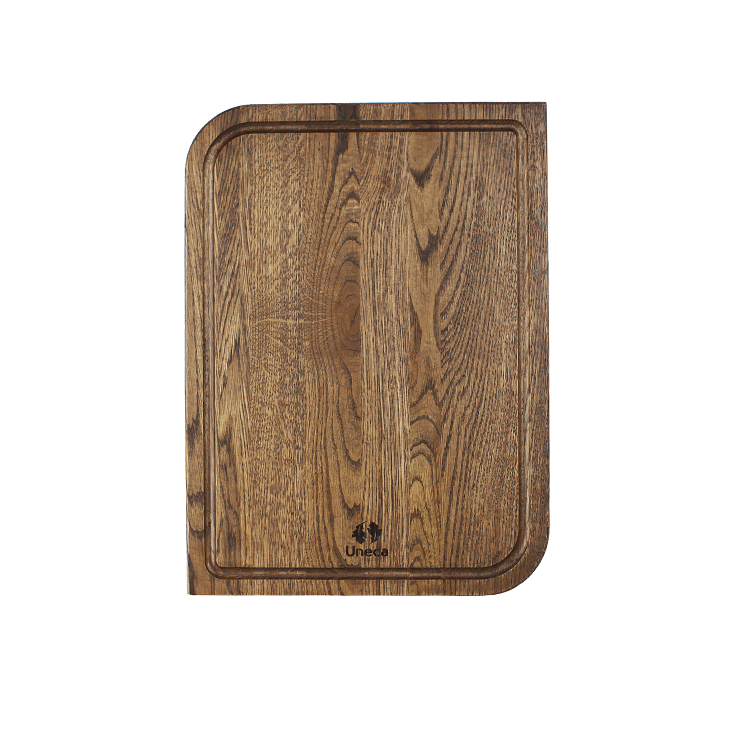 фото доска разделочная 44х28х2,4 см деревянная, дуб uneca | 220svet.ru