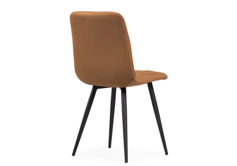 фото стул на металлокаркасе woodville дани терракотовый (zd 432) / черный np 632302 | 220svet.ru