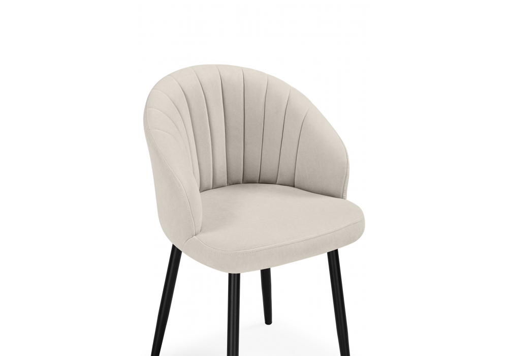 фото стул на металлокаркасе woodville бэнбу marseille 2 / черный 622927 | 220svet.ru