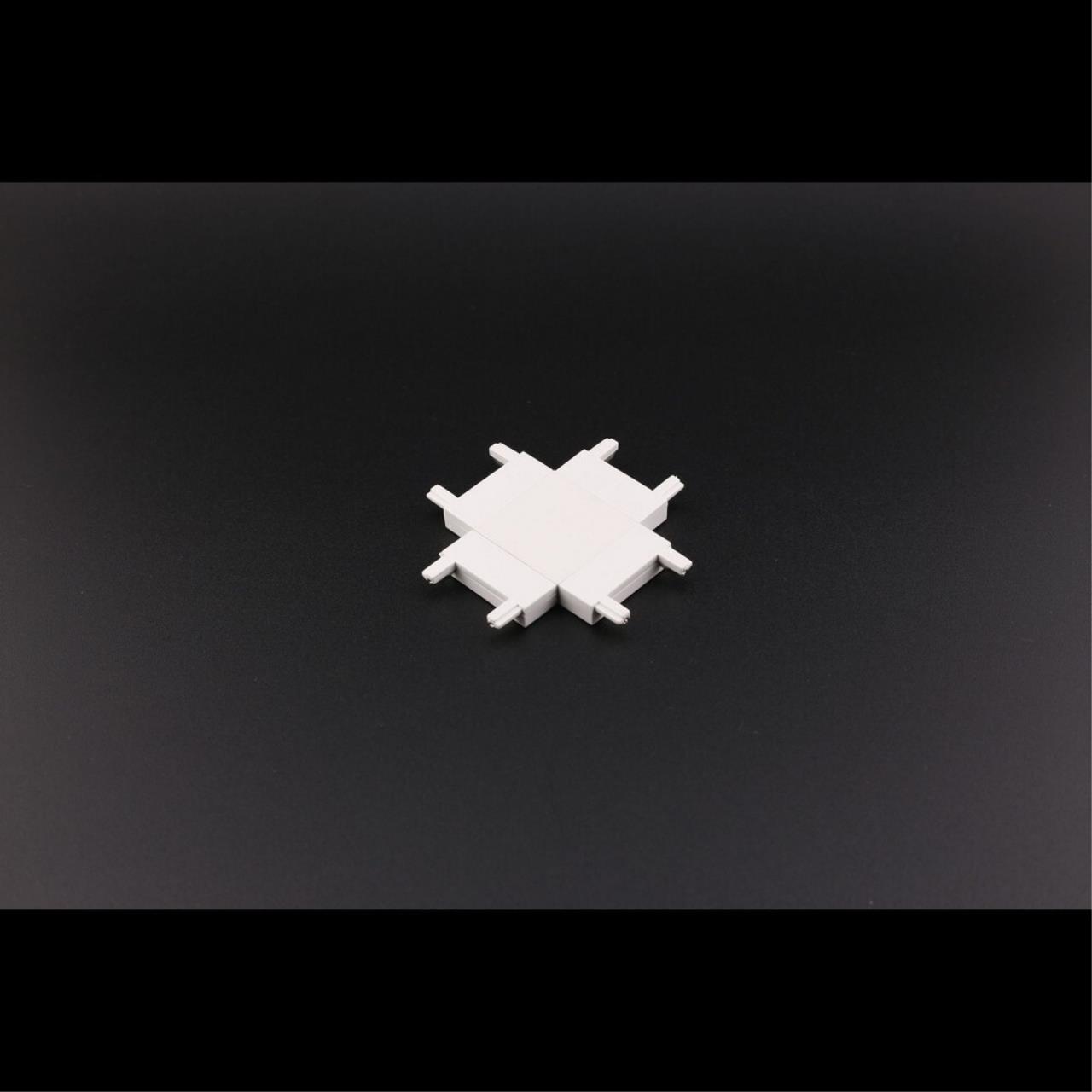 фото коннектор питания х-образный aployt magnetic track 48 apl.0181.10.06 | 220svet.ru