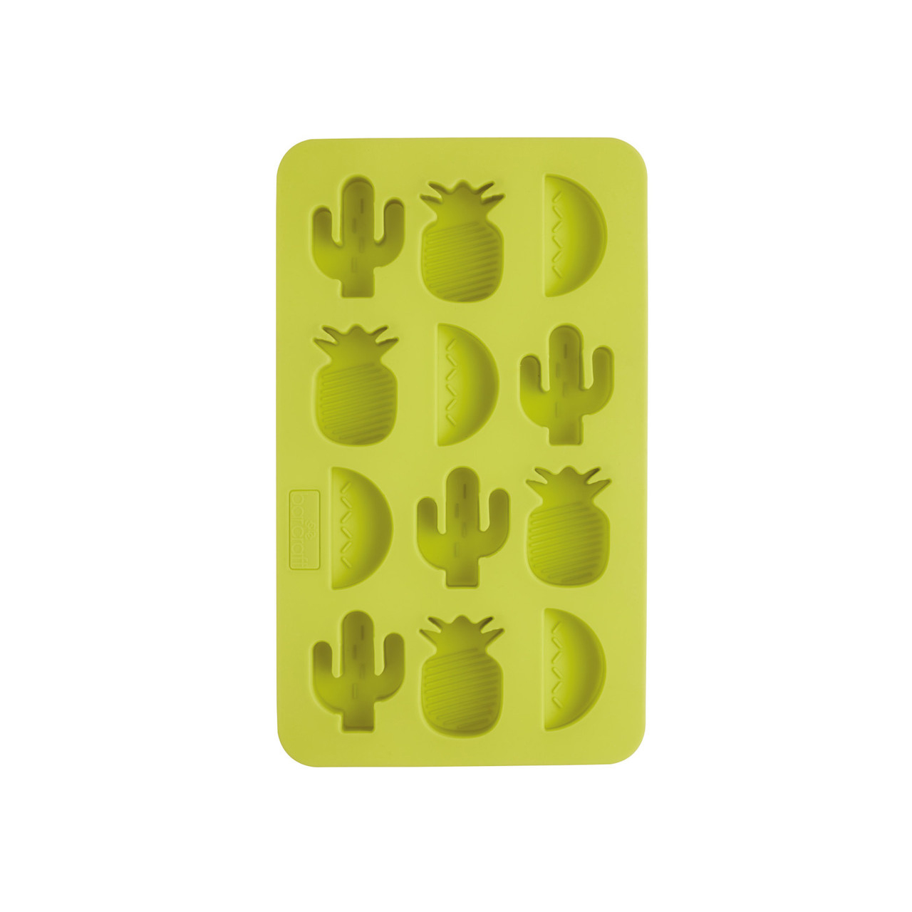 фото силиконовая форма для кубиков льда tropical 22x13x2 см barcraft kitchen craft | 220svet.ru