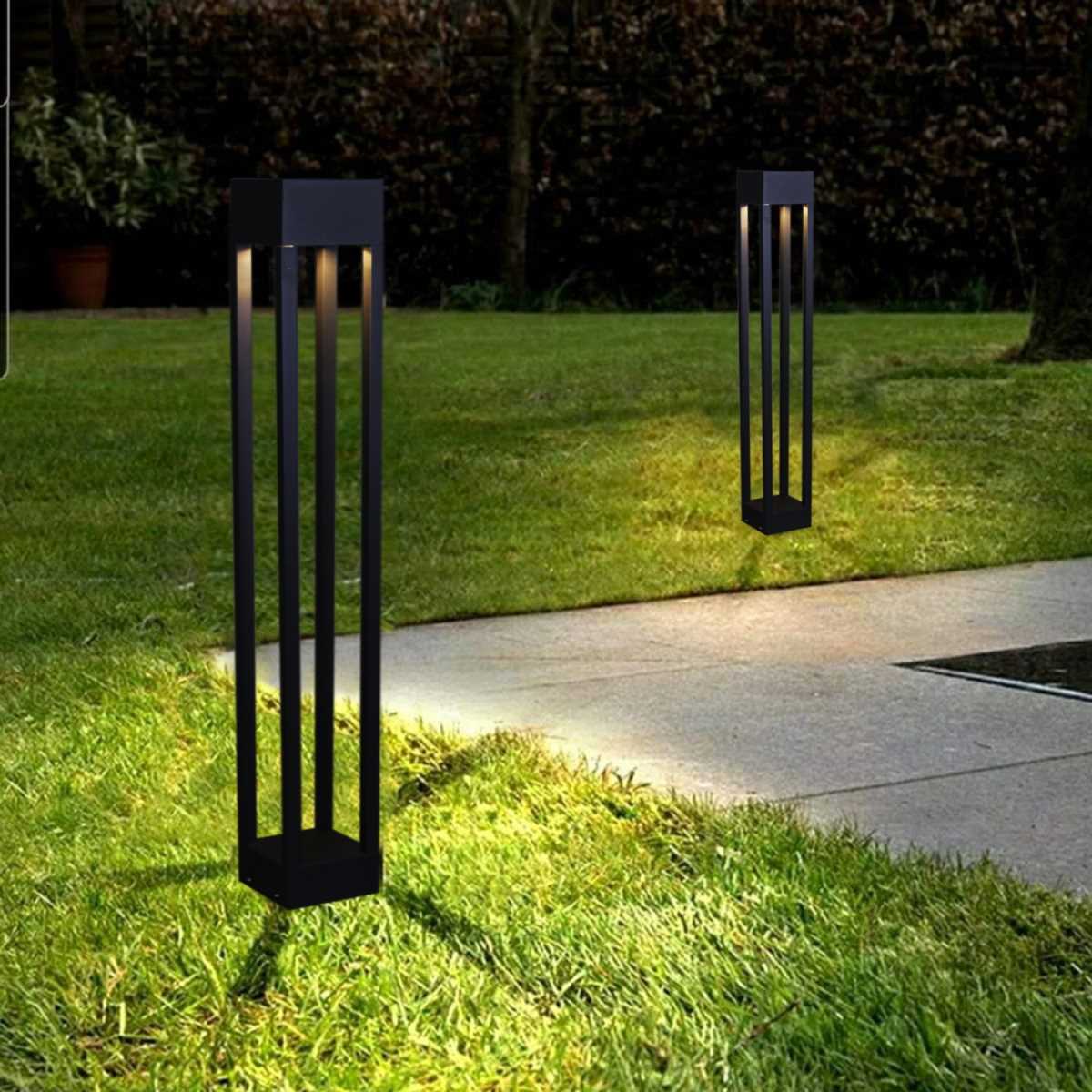 фото уличный светильник reluce 09970-0.7-001kt 1,0m gu10 bk | 220svet.ru