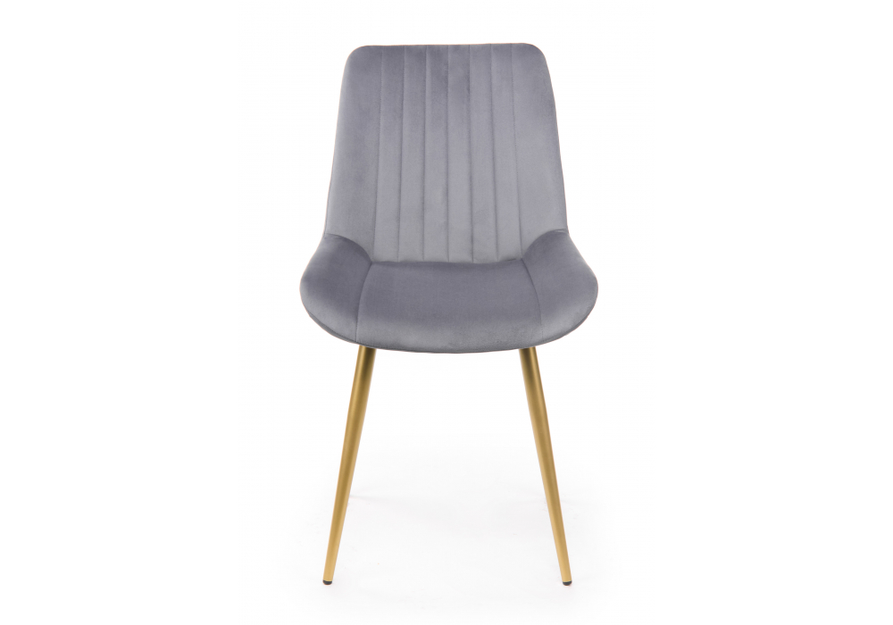 фото стул на металлокаркасе woodville седа темно-серый (zd 995) / золотой np 632384 | 220svet.ru