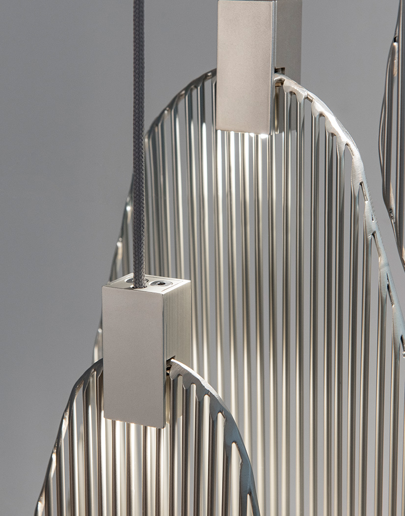 фото подвесной светильник delight collection 5046p/m satin nickel | 220svet.ru