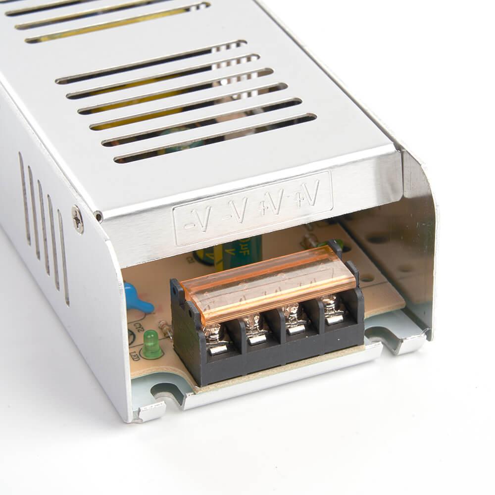 фото блок питания для светодиодной ленты feron 24v 200w ip20 8,3a 48047 | 220svet.ru