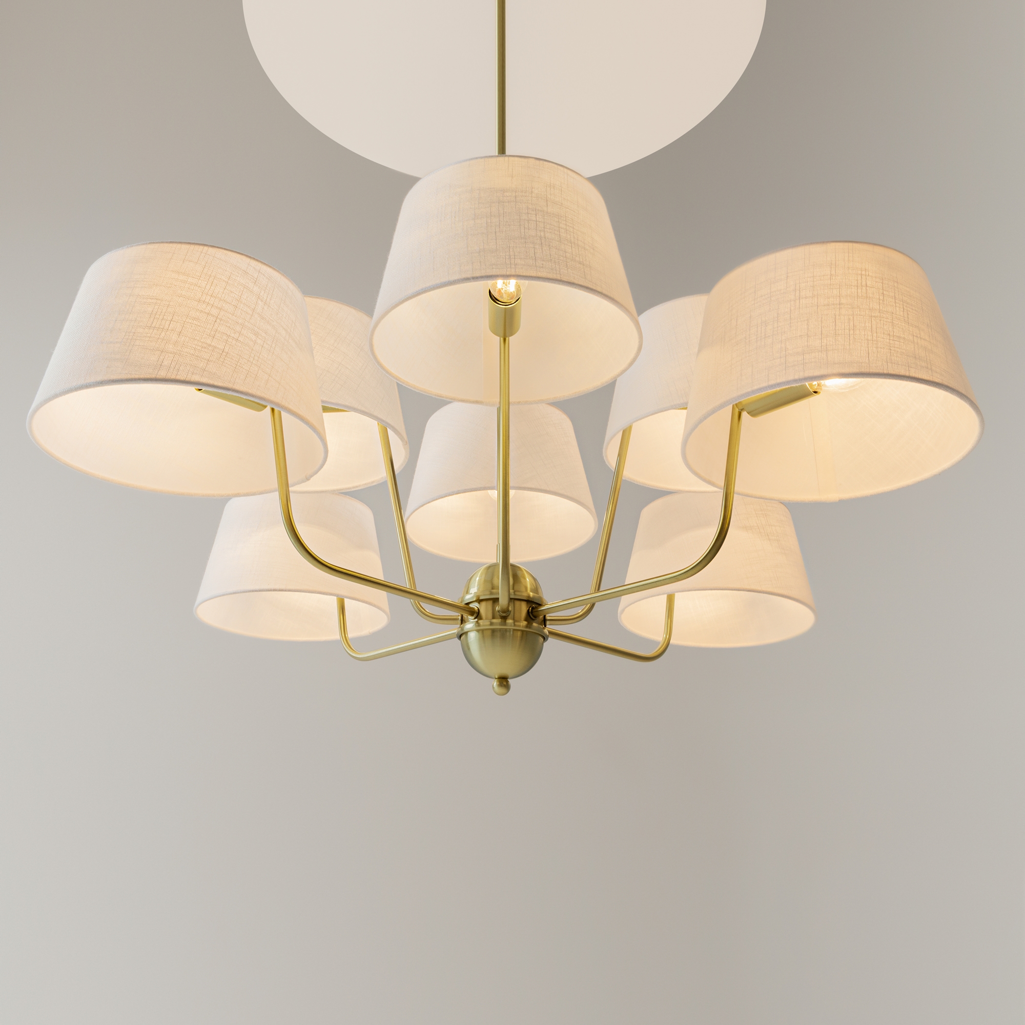 фото потолочная люстра на штанге maytoni modesto mod360pl-08bs | 220svet.ru