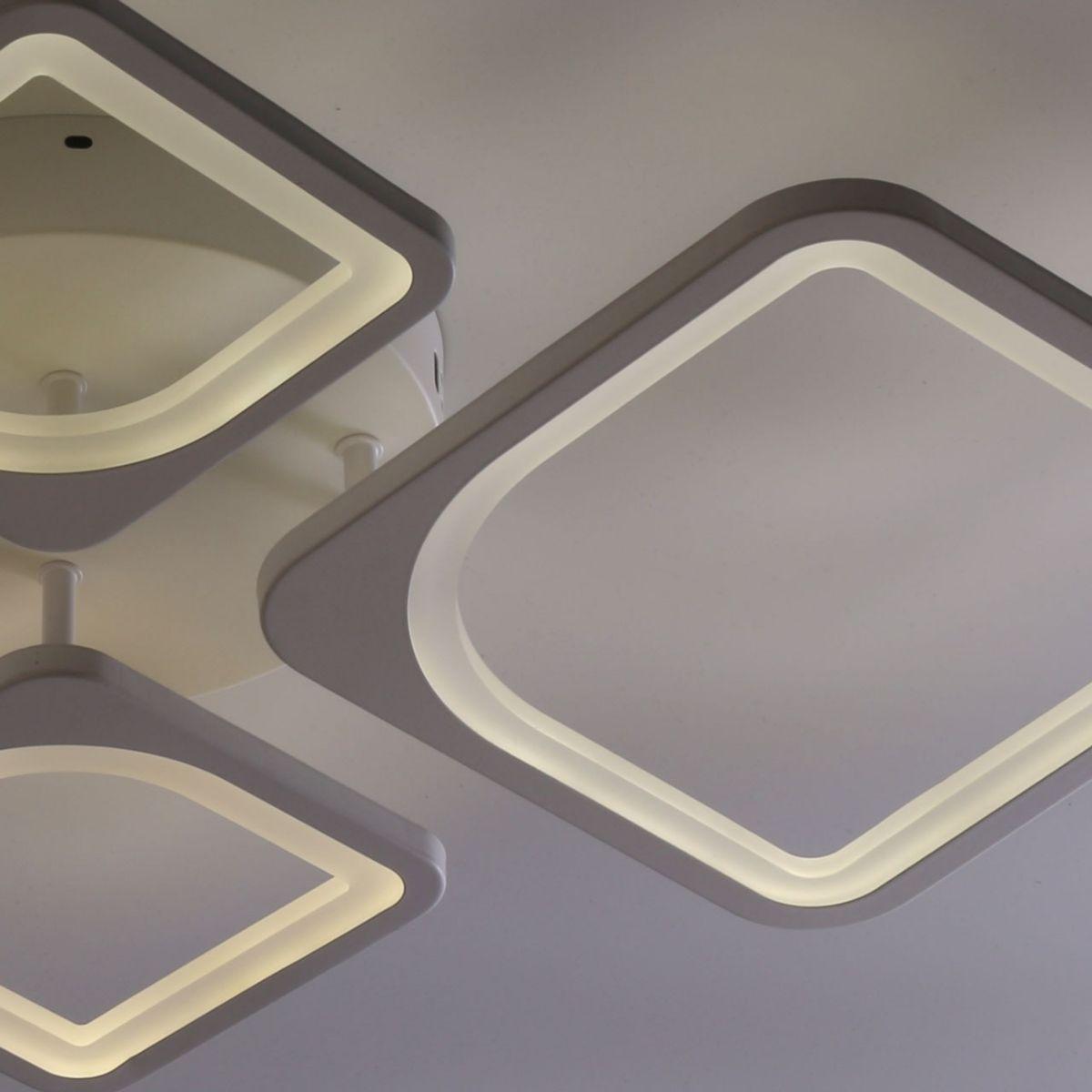 фото потолочная светодиодная люстра de markt city мадлен 424012704 | 220svet.ru