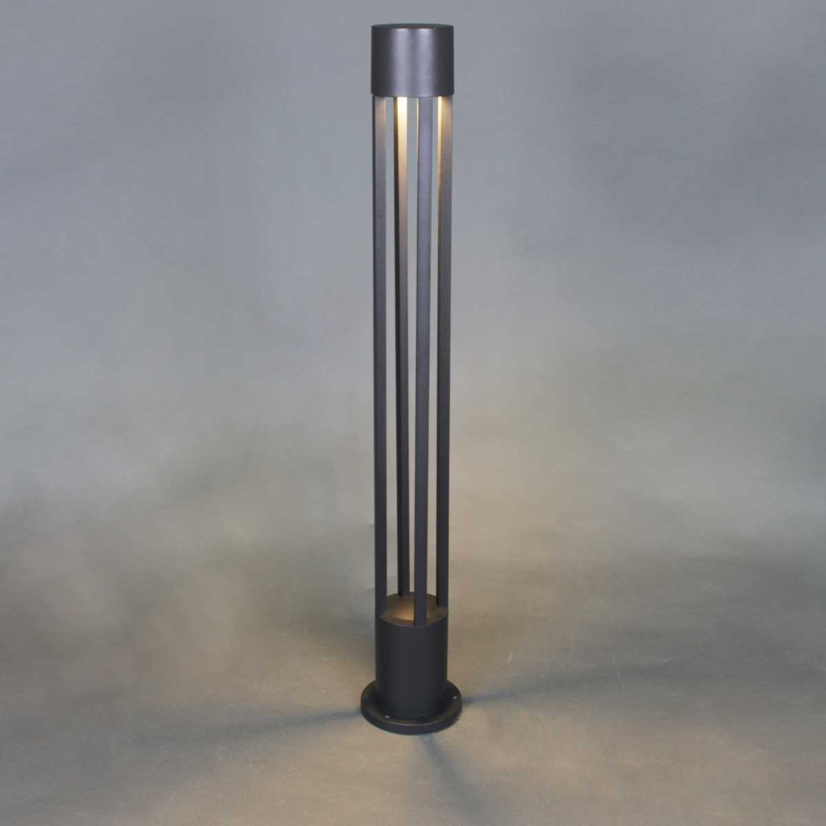 фото уличный светильник reluce 09959-0.7-001kt 1,0m gu10 bk | 220svet.ru