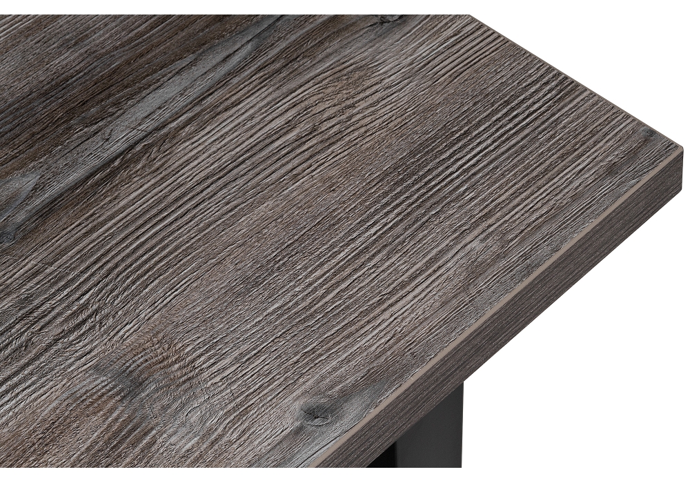фото стол деревянный эльпатия 110 дуб рошелье / черный матовый | 220svet.ru