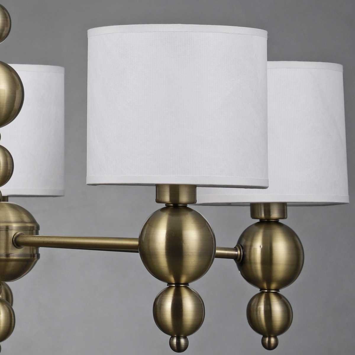 фото люстра illumico il0610-5psq-25ab elite | 220svet.ru