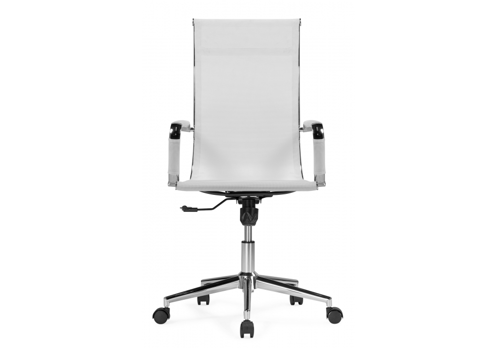 фото компьютерное кресло woodville reus сетка белый / хром 15969 | 220svet.ru