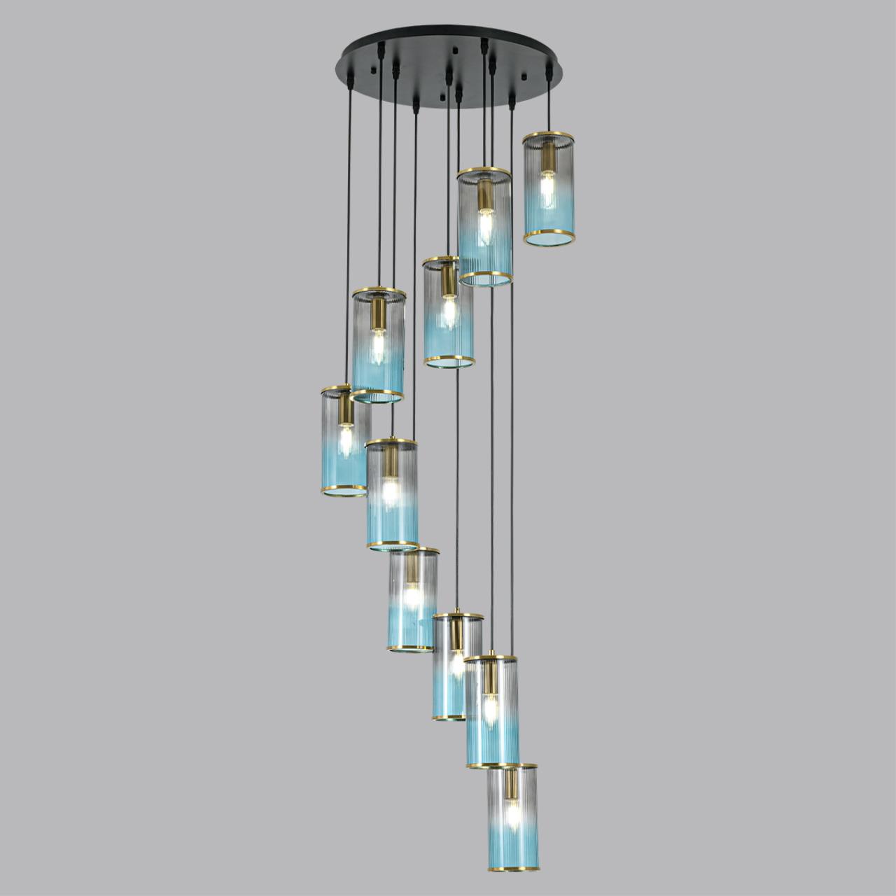 фото подвесная люстра lumion murano 8401/10 черный | 220svet.ru