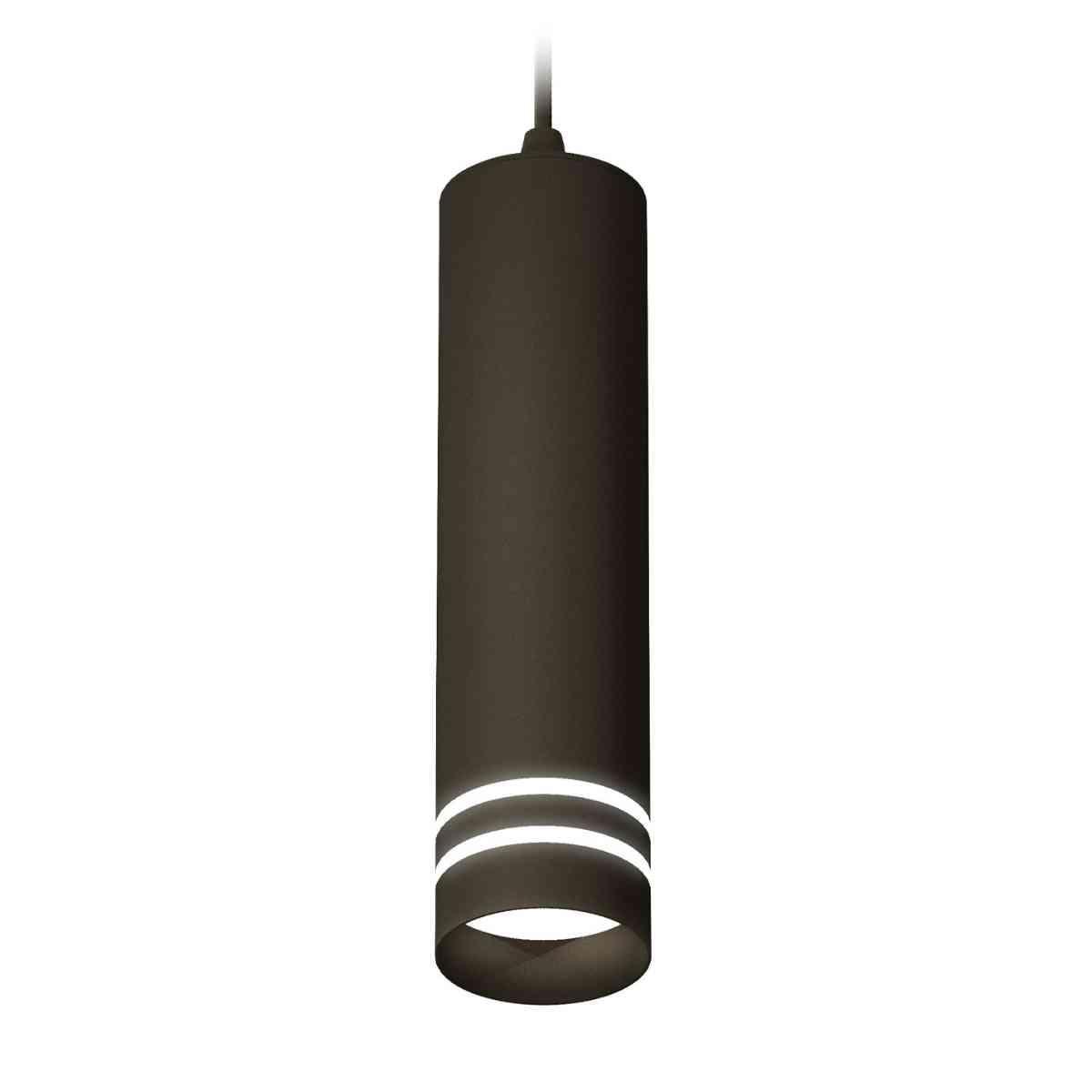 фото комплект подвесного светильника ambrella light techno spot xp6356003 sbk/fr черный песок/белый матовый (a2302,c6356,n6236) | 220svet.ru