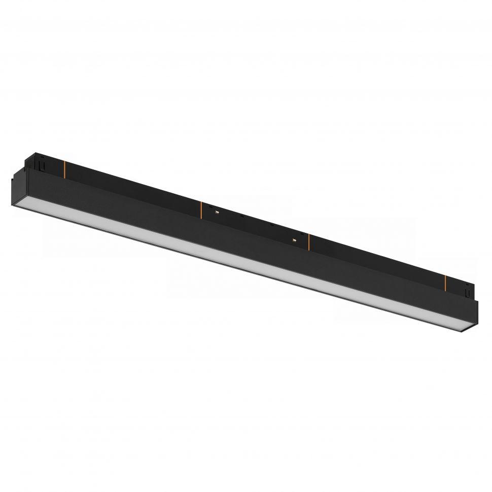 фото трековый магнитный светодиодный светильник iledex technical vision 4822-001-l600-24w-110dg-4000k-bk | 220svet.ru
